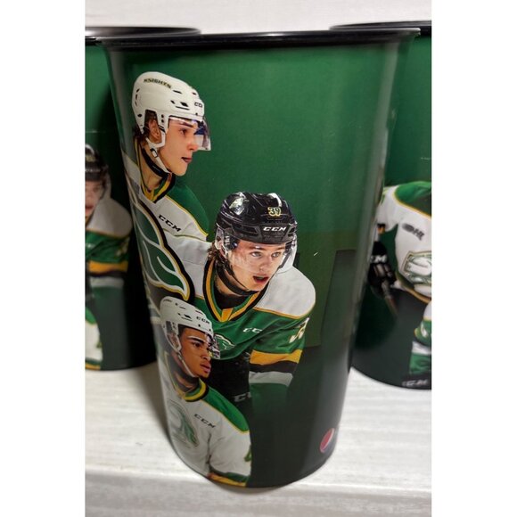 London Knights Pepsi Collector Cups Set Of 3 Official OHL Hockey Merchandise - Picture 3 of 9